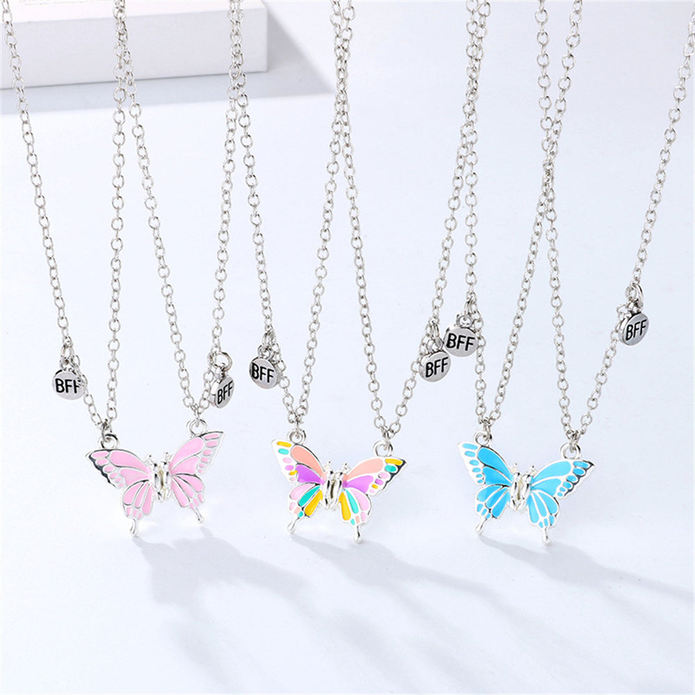 Butterfly BFF Friendship Necklace