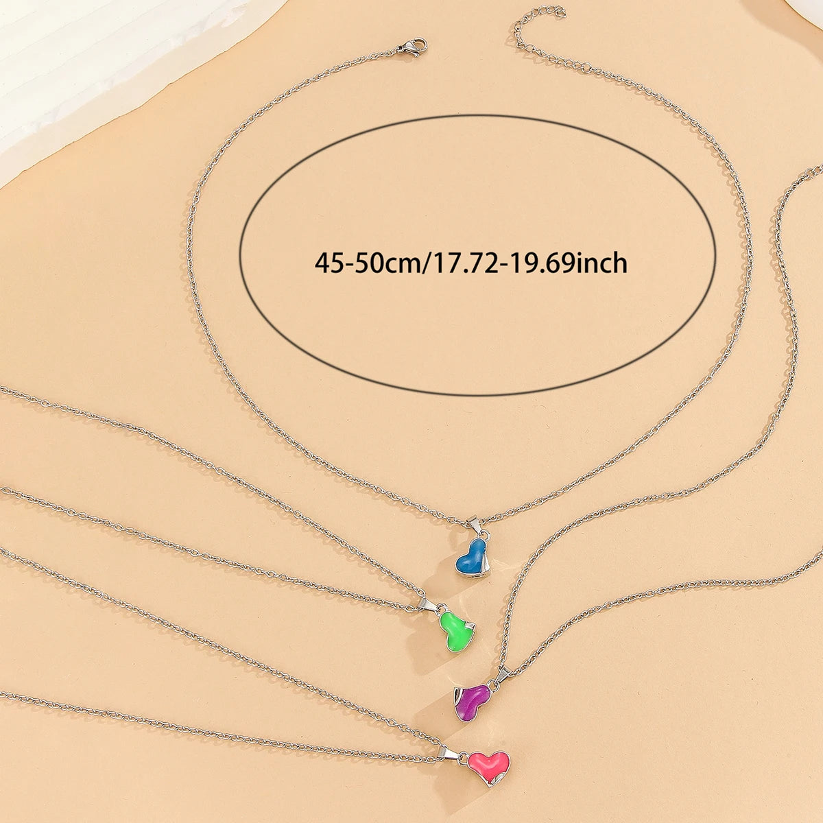 4 Best Friends Clover Glow Magnetic Necklace