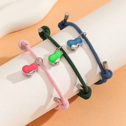 3/4 Best Friends Clover Glow Friendship Bracelet