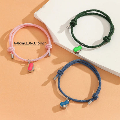 3/4 Best Friends Clover Glow Friendship Bracelet