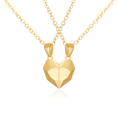 Heart Magnetic Couple Necklace