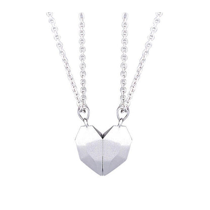 Heart Magnetic Couple Necklace