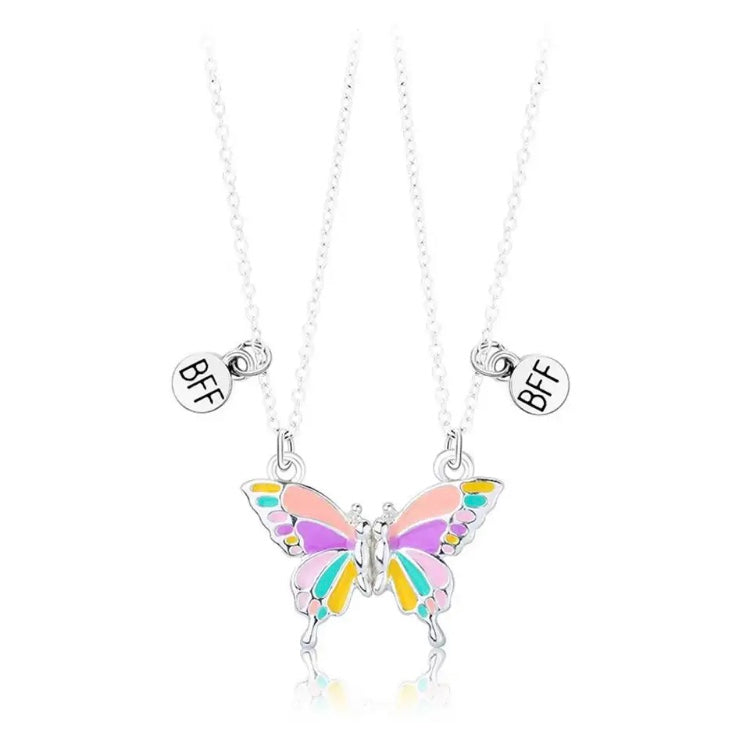Butterfly BFF Friendship Necklace