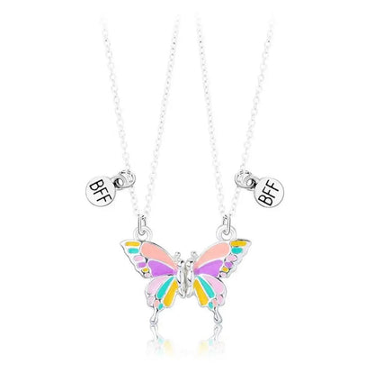 Butterfly BFF Friendship Necklace