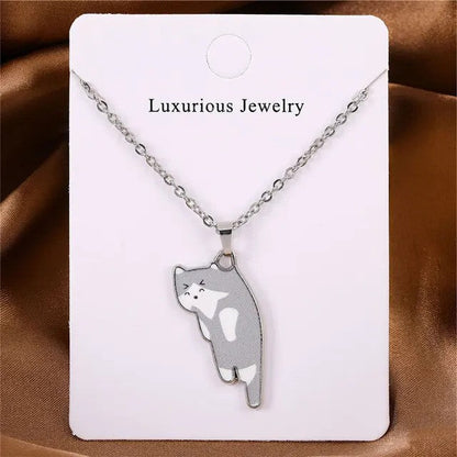 Cat Solo Necklace