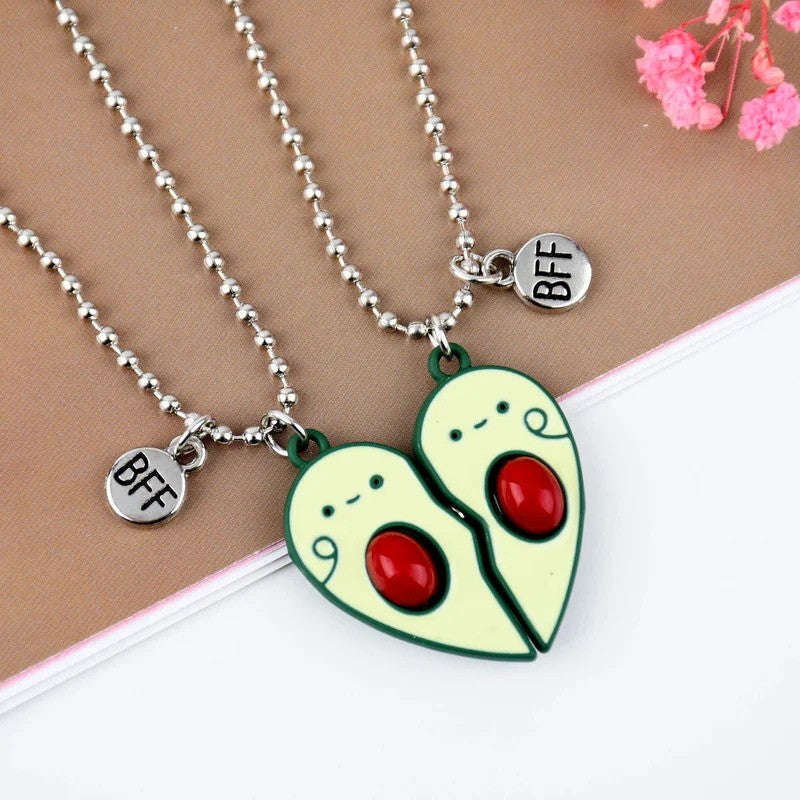 Avocado BFF Friendship Necklace