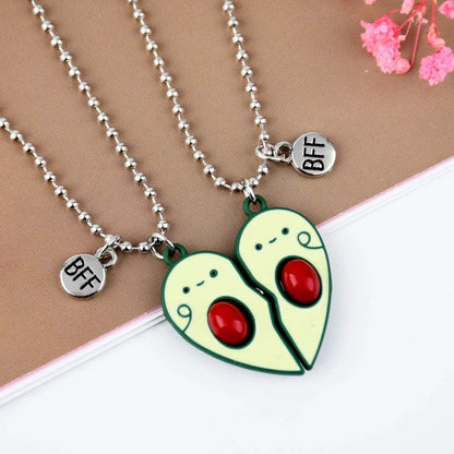 Avocado BFF Friendship Necklace