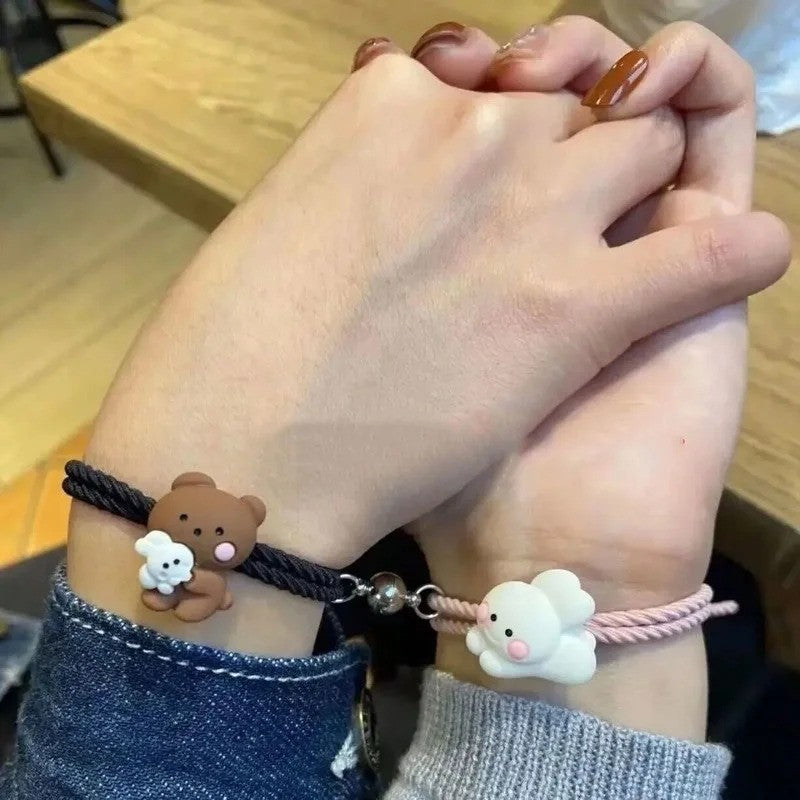 Bunny Bear BFF Friendship Bracelet