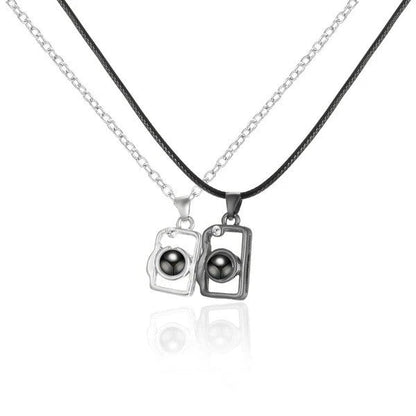 I Love You in 100 Languages BFF Camera Necklace