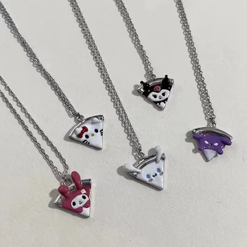 Saniro BFF Pizza Necklace Set for 5 Besties