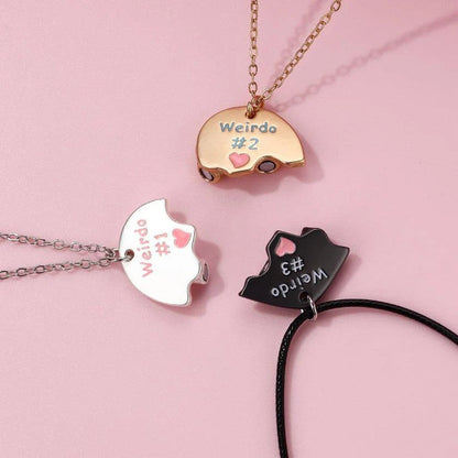 3 Weirdos BFF Necklace