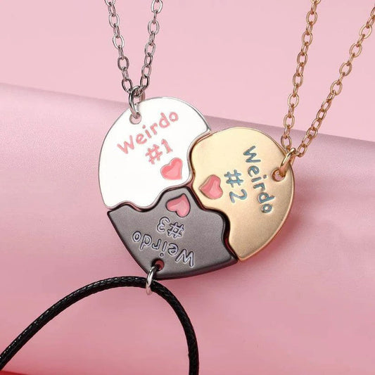 3 Weirdos BFF Necklace
