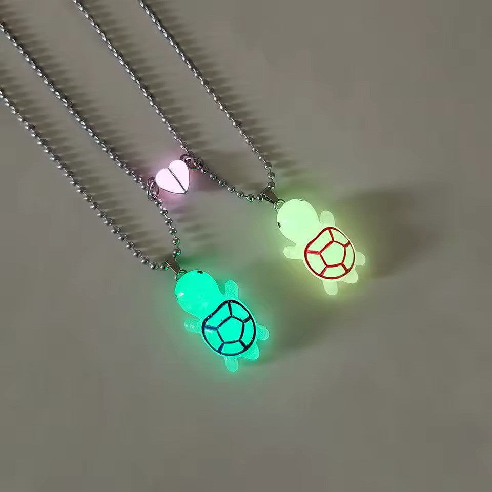 Turtle BFF Friendship Necklace