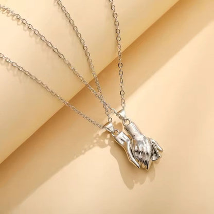 Magnetic Handshake BFF Necklace