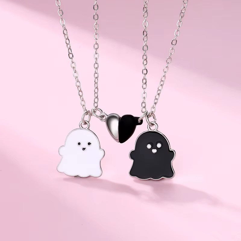 Cute Ghost BFF Necklace