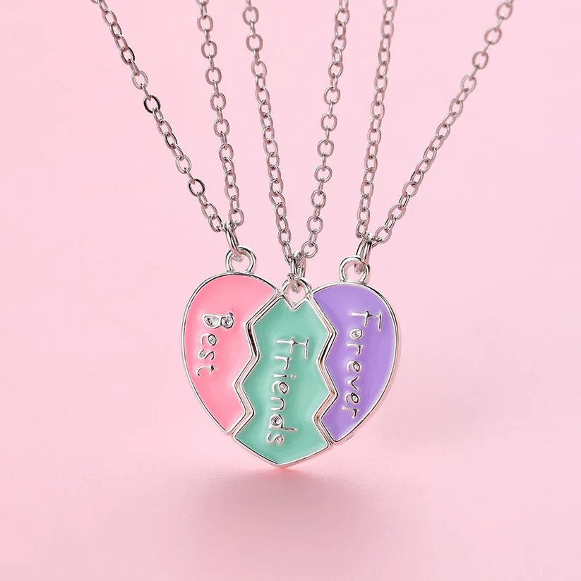 Best Friends Forever Magnetic Necklace for 3