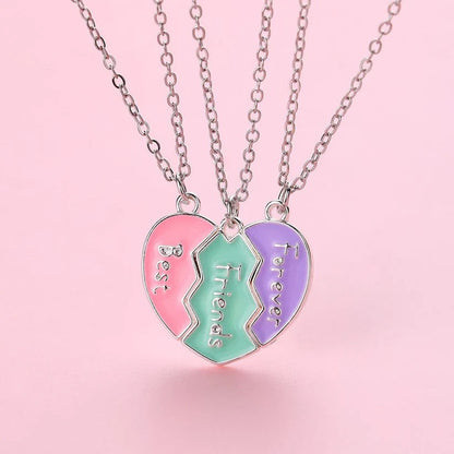 Best Friends Forever Magnetic Necklace for 3