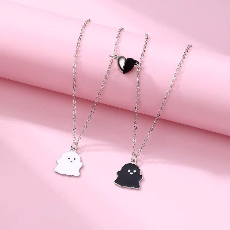 Cute Ghost BFF Necklace