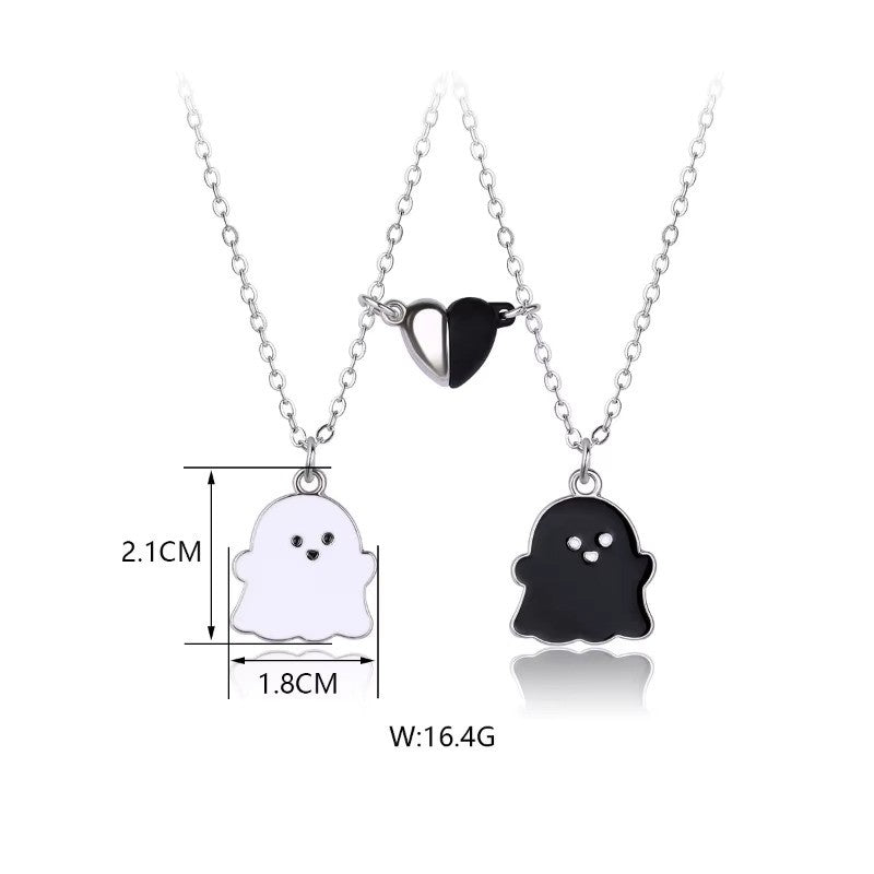 Cute Ghost BFF Necklace