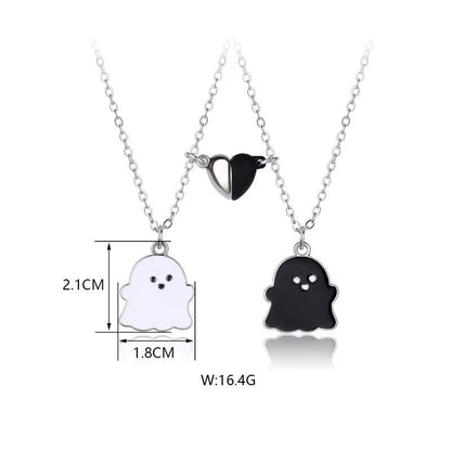 Cute Ghost BFF Necklace