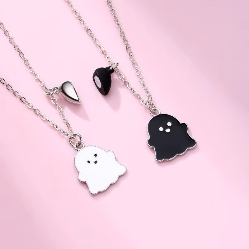 Cute Ghost BFF Necklace